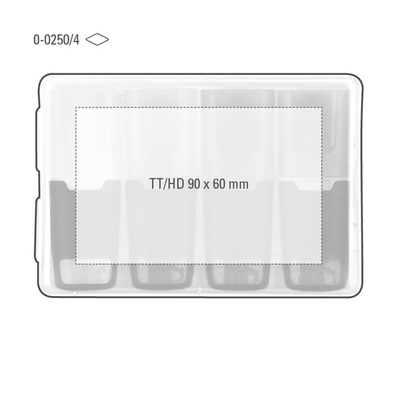 LIQEO HIGHLIGHTER MINI 4er SET