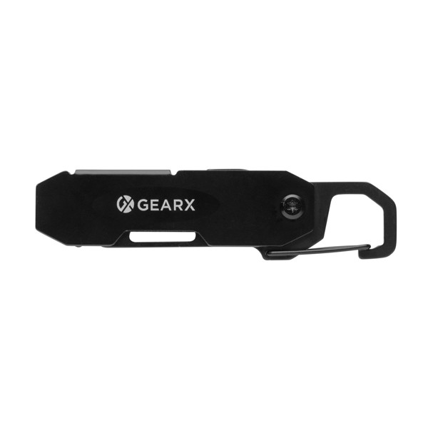 Outil multifonction pliable avec mousqueton Gear X