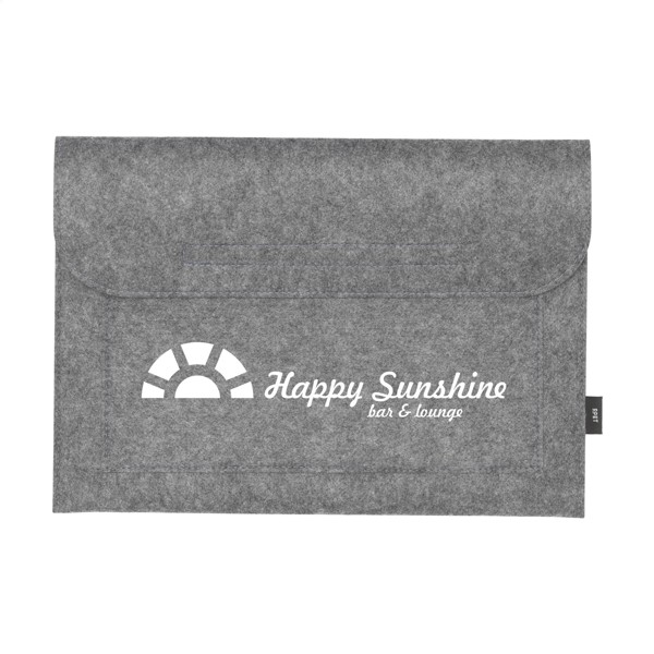 Papillon GRS RPET étui pour ordinateur portable - Gris