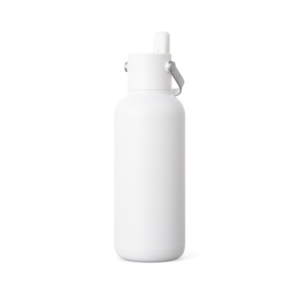VINGA Cael RCS SS sip bottle 600ML - White