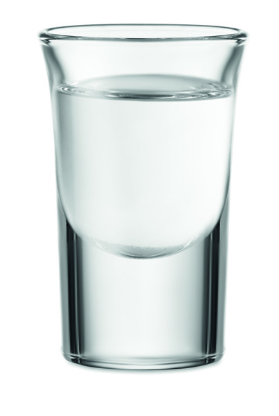 Songo shot glass, 28ml glass soda lime
