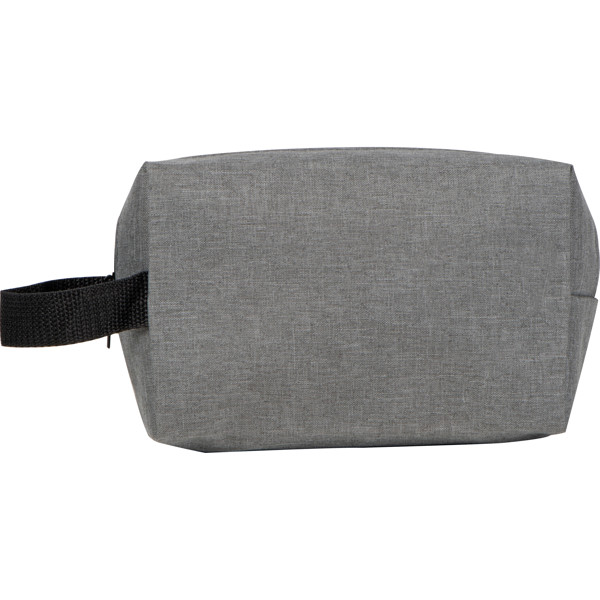 Toiletry bag made from RPET DAWID - Silvergrey