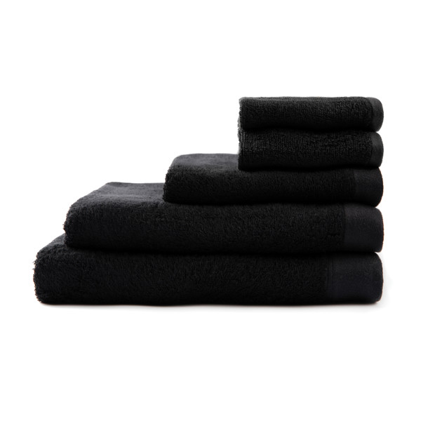 VINGA Birch towels 40x70 - Black