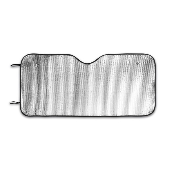 PS - CRADLE. PE and aluminium-lined car sunshade