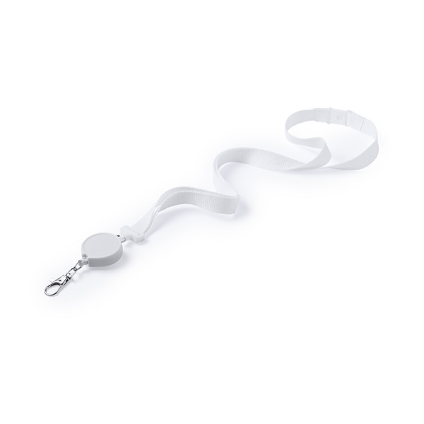 Lanyard Lemer - Blanco