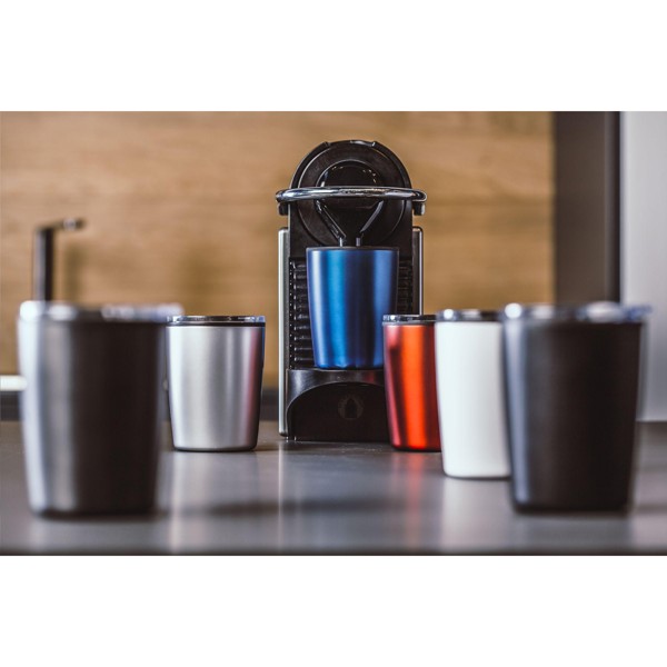 Espresso-to-Go Mug RCS Recycled Steel 170 ml - argenté