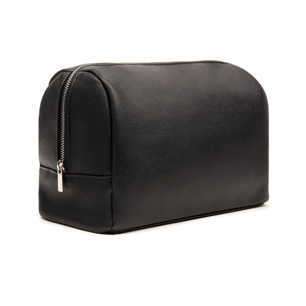 Vinga Bermond toiletry bag recycled PU, 260x180x140mm - Black