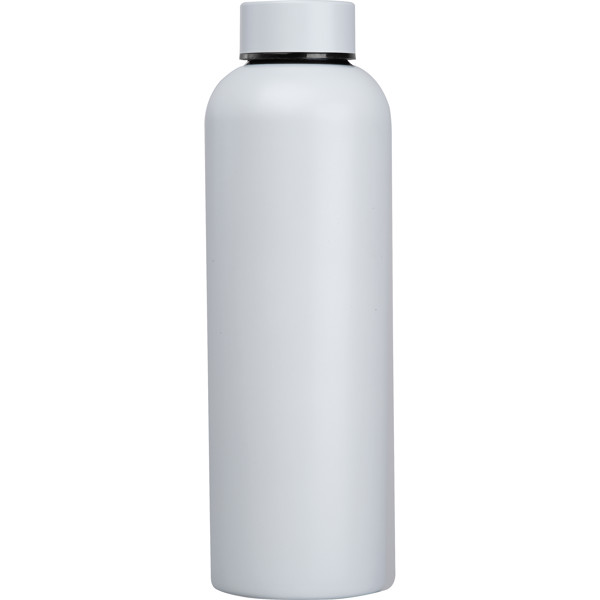 CrisMa stainless steel drinking bottle, 700ml VERENA - White