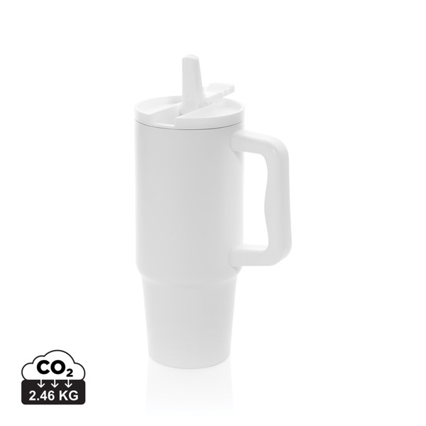 Embrace Leakproof aus RCS recyceltem Edelstahl 900ml - Weiß