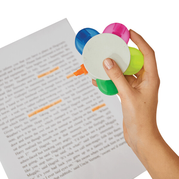 Flower-Shaped Highlighter Flower