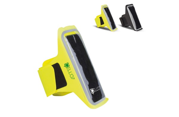 Sport runners armband - Fluor yellow