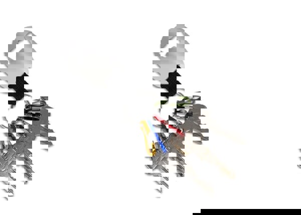 Bottle Opener keychain - Silver