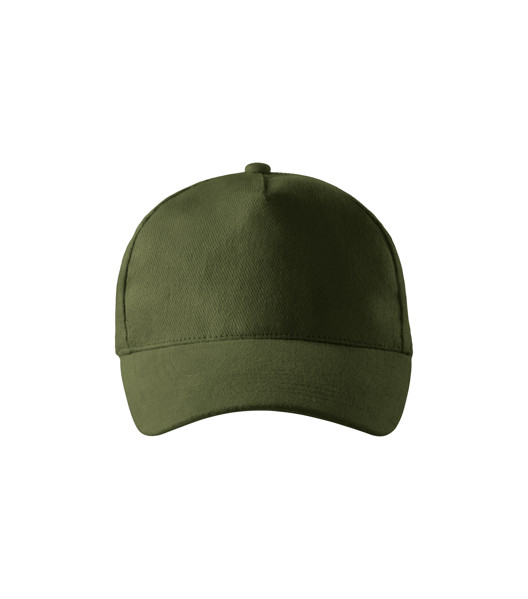 Čepice Unisex Malfini® 5P - Military / nastavitelná