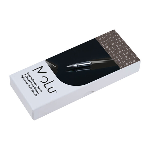 Brass Rollerball Pen Praia Grande - Black