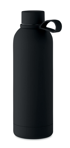 Dvojstenná fľaša 500 ml Emerald - Čierna