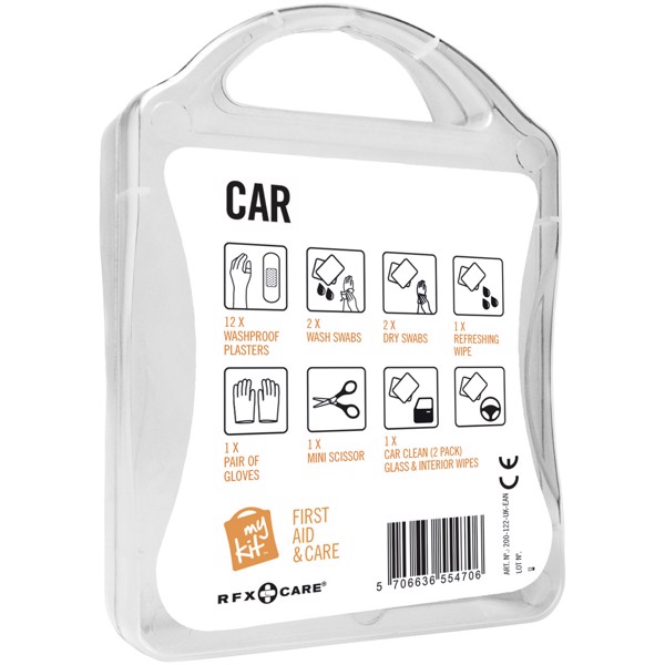 MyKit Car First Aid Kit - White