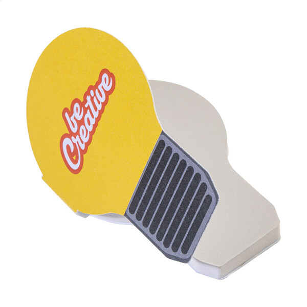 Samolepiaci blok na poznámky na zákazku CreaStick Bulb