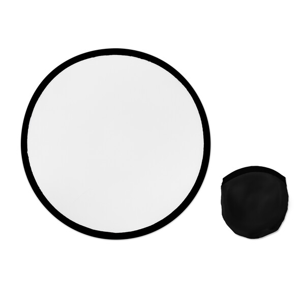 Full colour foldable frisbee - Black