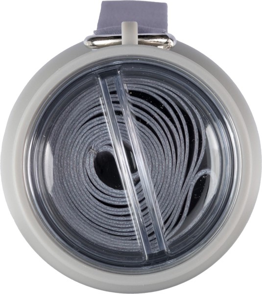 Garrafa de parede dupla de aço inoxidável (500 ml) Lieselotte - cinzento