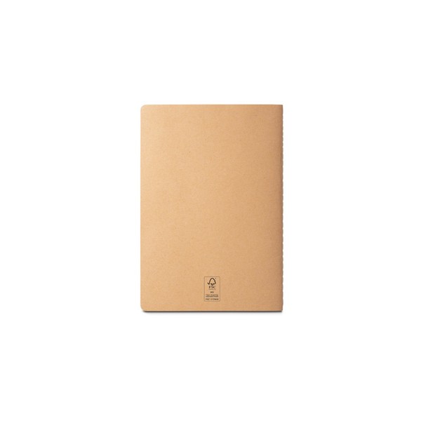 ALCOTT A5. Poznámkový blok ve formátu A5 s obalem z kartonu (250 g/m²)