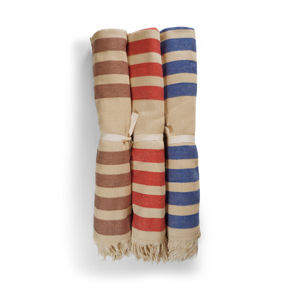 Fouta 270g jacquard AZOV - marron