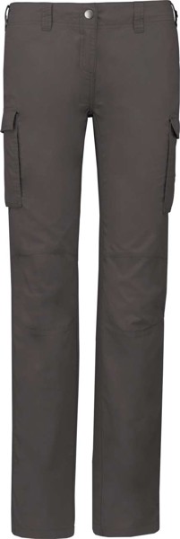 Ladies' Lightweight Multipocket Trousers - Light Charcoal / 44