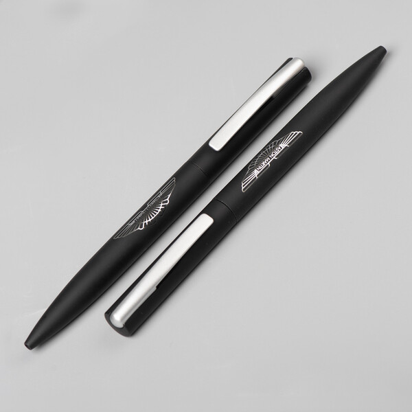 LYD - BND182 - Stylo à bille à torsion en acier inoxydable recyclé