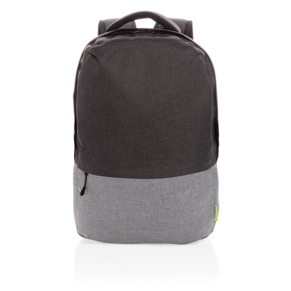 Duo Color RPET 15.6" RFID Laptop-Rucksack, PVC-frei