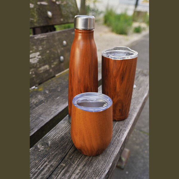 Stainless Steel Mug with Wooden Finish Costa Rica