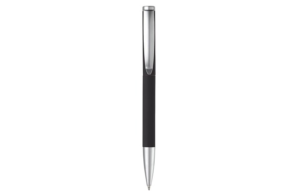 Stylo Modena Métal toucher doux - Noir