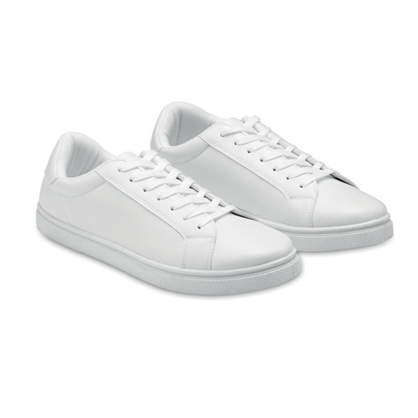 Baskets en PU taille 46 Blancos