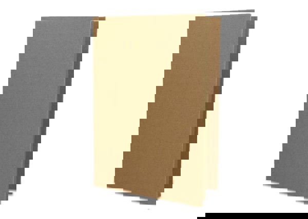 Recycled paper tri-fold stationary set