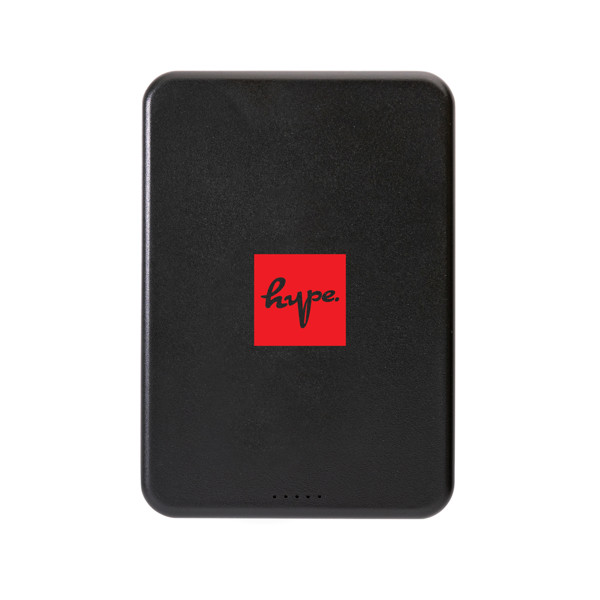 Powerbank magnétique 5000mAh en plastique RCS Magnetix - Noir