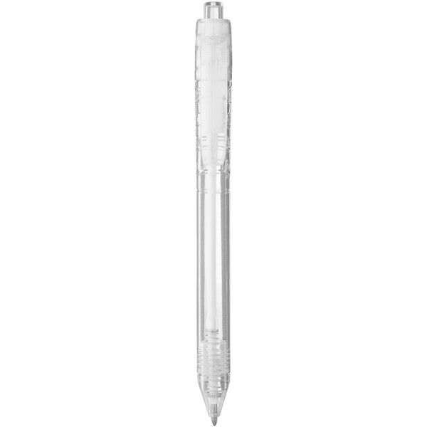 Vancouver recycled PET ballpoint pen - Transparent Clear