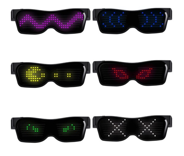 LED party glasses