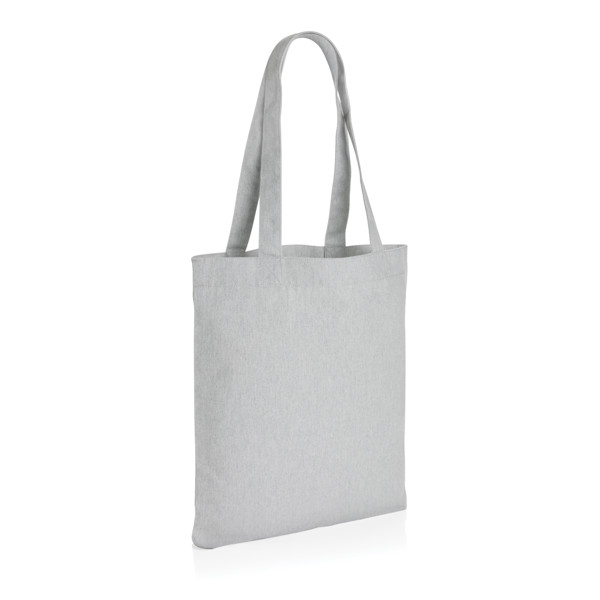 Nebarvená taška Impact z 285g recykl. canvas AWARE™ - Šedá