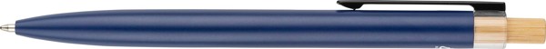Gerecyclede aluminium balpen Maren - wit