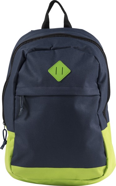 Polyester (600D) backpack - Lime