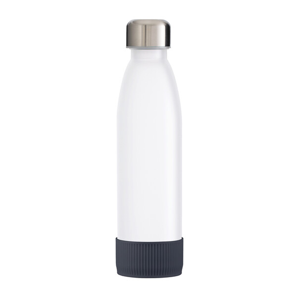 TOULON GLASS - Bottle: white, Sleeve: dark grey