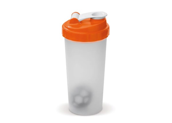 Shaker 600ml - Transparent Orange