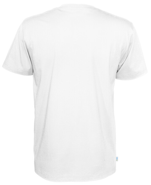 Cottover Gots T-shirt V-neck Man white L
