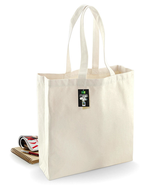 Fairtrade Cotton Classic Shopper - Black / ONE SIZE