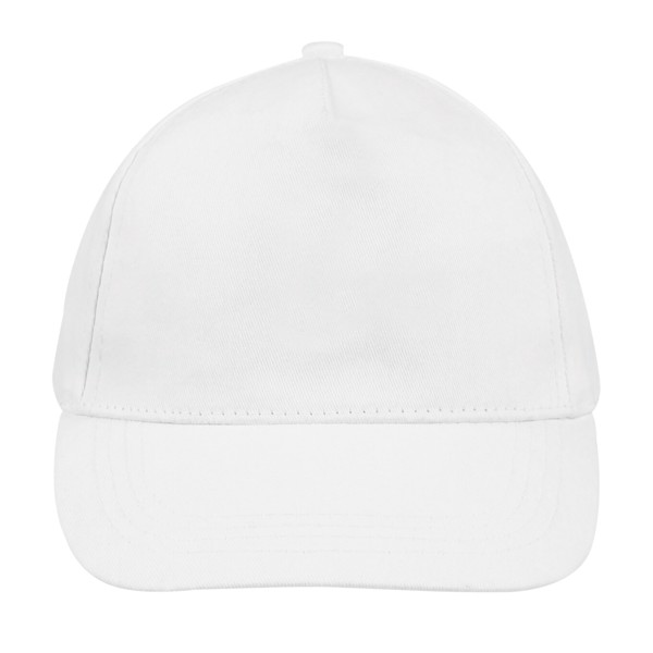 Sol's Buzz - Five Panel Cap - White