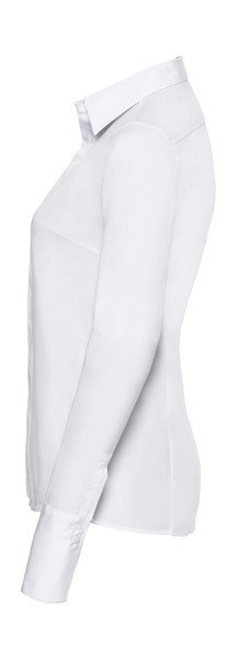 Ladies'LS Ultimate Stretch Shirt - White / L (40)