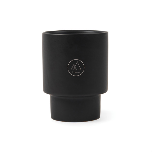Vinga Nagano RCS mug, recycled clay - Black