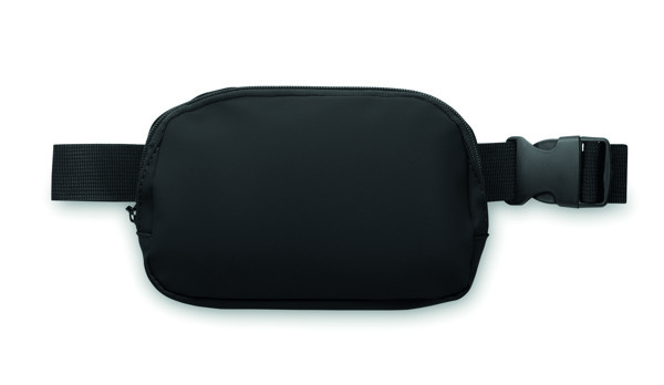 Waist bag in 210D polyester Korovin Waist - Black