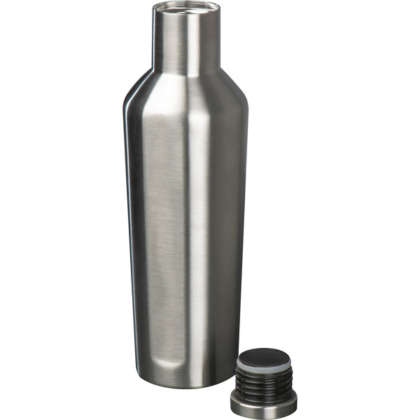 Vacuum drinking bottle NATALIE - Silvergrey