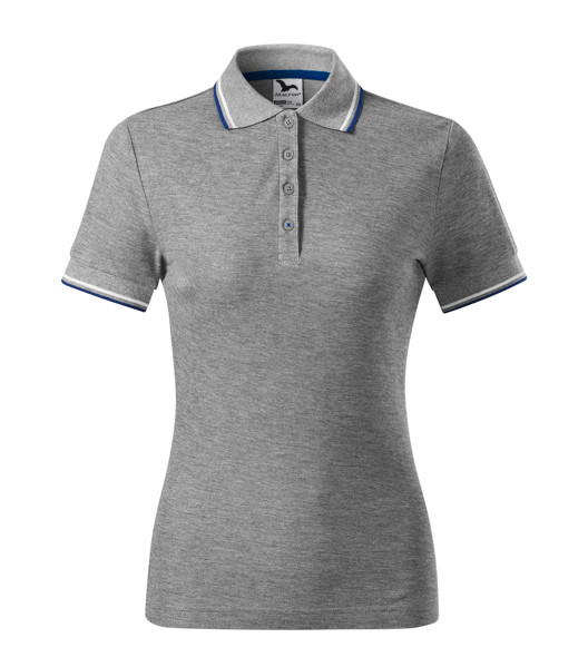 Polokošile Dámská Malfini® Focus - Tmavě Šedý Melír / 2XL