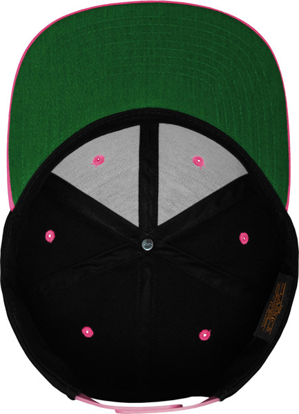 Classic Snapback 2-Tone Cap - Royal / Orange / ONE SIZE