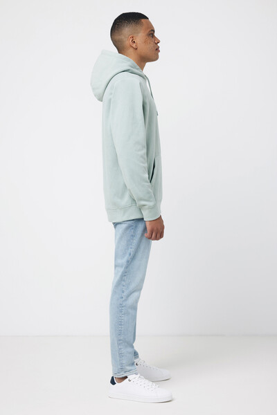 Micro fleece mikina Iqoniq Trivor z recykl. polyesteru - Iceberg Green / XL